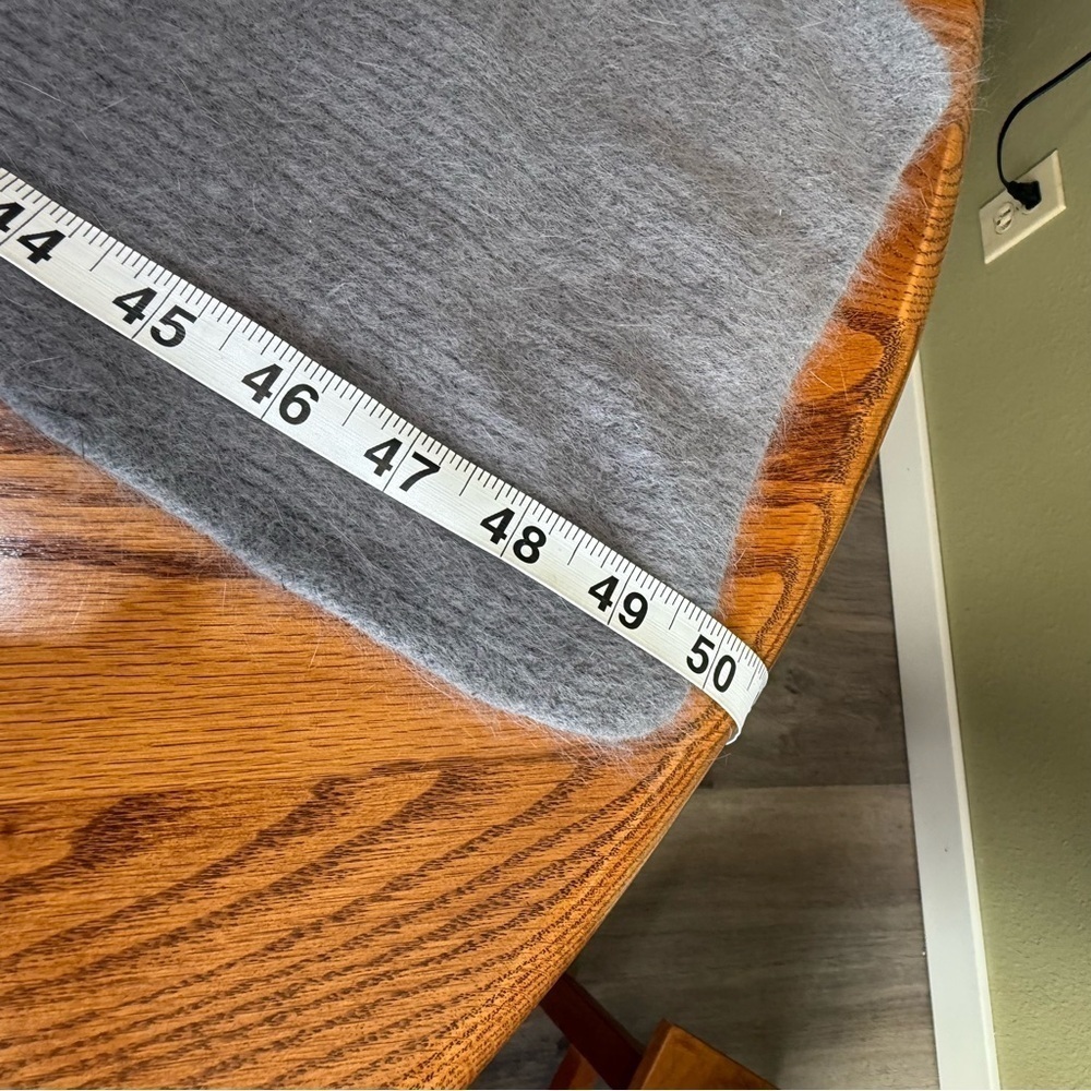 Angora Rabbit Fur Scarf - Picture 4 of 5